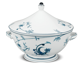 Thố sứ Minh Long 22 cm + nắp - Hoàng Cung - Lạc Hồng