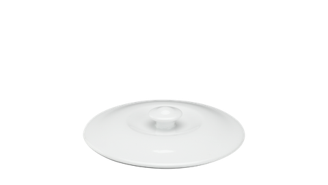 Thố trung sứ Minh Long + nắp - Daisy - Trắng