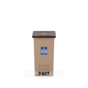 Thùng Rác Đạp Vuông Nhật nhựa Hiệp Thành 393