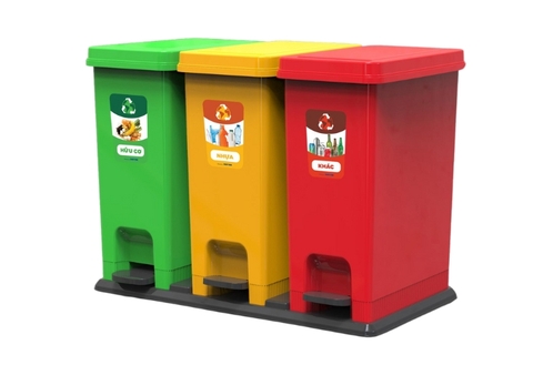Thùng Rác nhựa Duy Tân Eco Bộ 3 No.0953/3