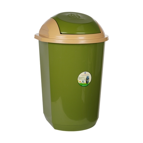 Thùng rác lật tròn to nhựa Việt Nhật 5315