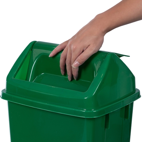 Thùng rác lật trung nhựa Việt Nhật 5343