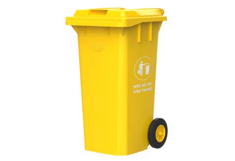 Thùng Rác Nắp Kín nhựa Duy Tân 120 Lít No.1380