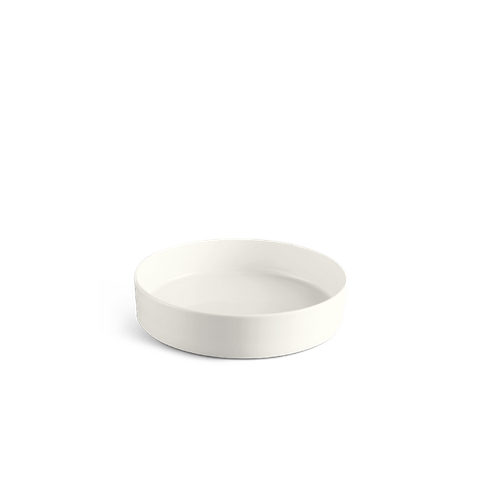 Tô cạn sứ Minh Long 24 cm - Gourmet Lys - Trắng Ngà