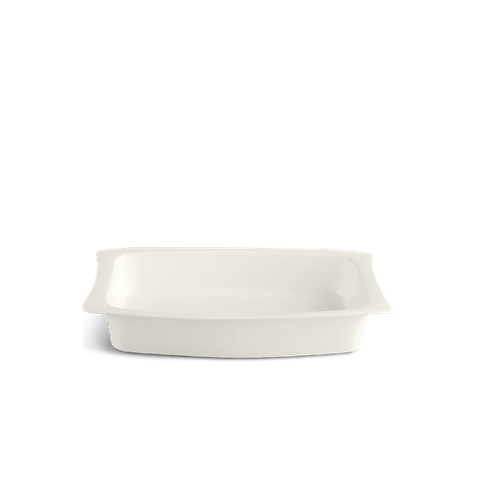 Tô chữ nhật sứ Minh Long 30 x 20 cm - Gourmet Lys - Trắng Ngà