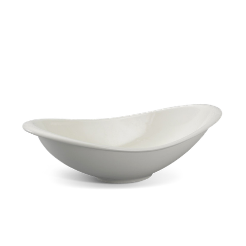 Tô oval vành đầu sứ Minh Long 32 cm - Misc Assortment Lys - Trắng Ngà
