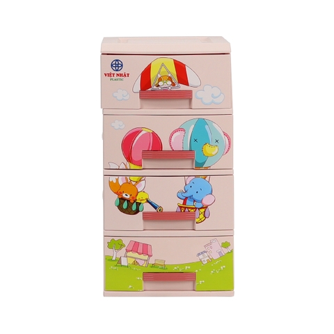 Tủ kitty 4T nhựa Việt Nhật 3654