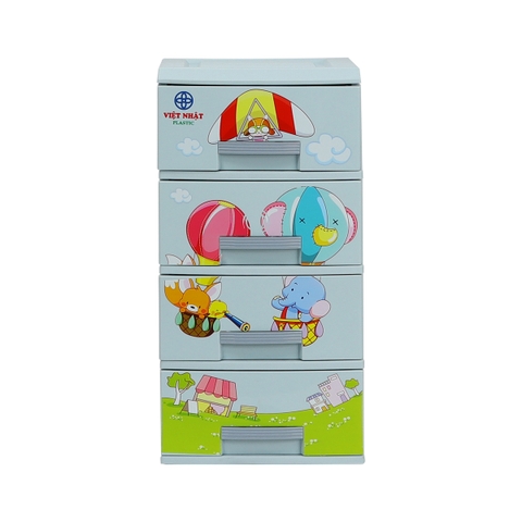 Tủ kitty 4T nhựa Việt Nhật 3654