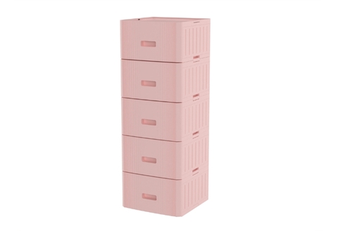 Tủ Lắp Ghép nhựa Duy Tân Matsu Lock 5 Ngăn No.1610/5