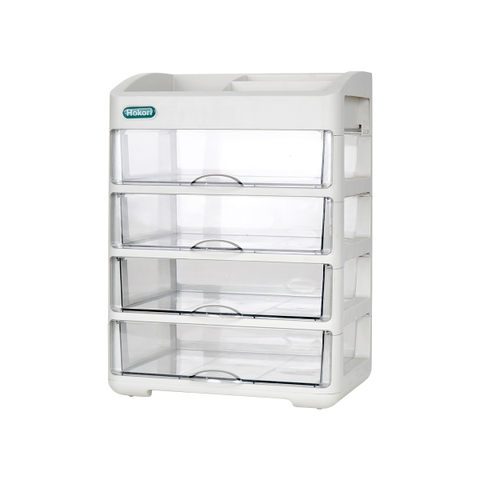 Tủ mỹ phẩm 4 ngăn Hokori nhựa Việt Nhật 3636-4
