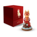 Tượng rồng Hảo Đức sứ Minh Long 13.5 cm - Màu Đỏ