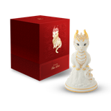 Tượng rồng Hảo Đức sứ Minh Long 13.5 cm - Màu Trắng