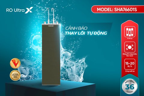 Máy lọc nước RO UltraX Sunhouse 11 lõi SHA76601S