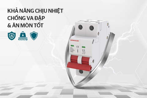 Cầu dao tự động 2 cực 32A Sunhouse SHE-B-C68N/2032