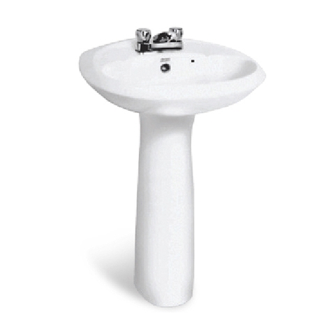 Lavabo chậu rửa mặt American Standard VF-0969.3H treo tường + chân dài VF-0901