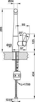 Vòi bếp Hafele HT20-GH1P259