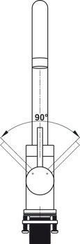 Vòi bếp Hafele HT21-CH1F220C