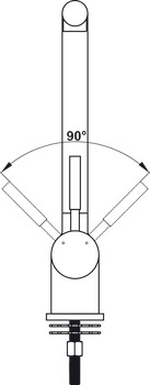 Vòi bếp Hafele HT21-CH2F271