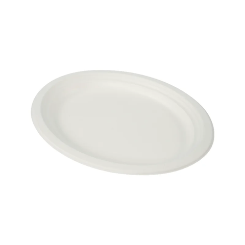 Đĩa oval bã mía INOCHI Mori 32cm (2-W-OP125) - 10 cái