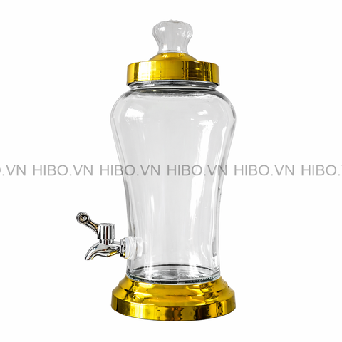Bình Thủy Tinh Ngâm Rượu 3 Lít Có Vòi Giá Rẻ