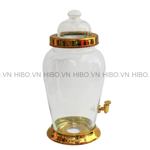 [Sỉ thùng] Bình Thủy Tinh Ngâm Rượu Phú Hòa 12 lít có vòi