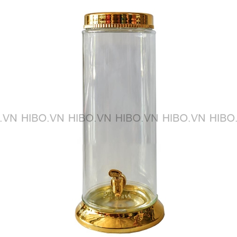 [Sỉ thùng] Bình Thủy Tinh Ngâm Rượu Phú Hòa 30.8 lít có vòi