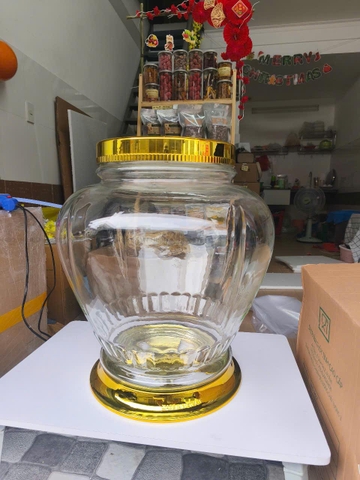 Bình Thủy Tinh Ngâm Rượu Phú Hòa 36.7 Lít