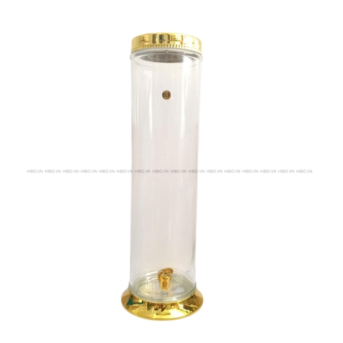 Bình Thủy Tinh Ngâm Rượu Phú Hòa 12.8 lít có vòi