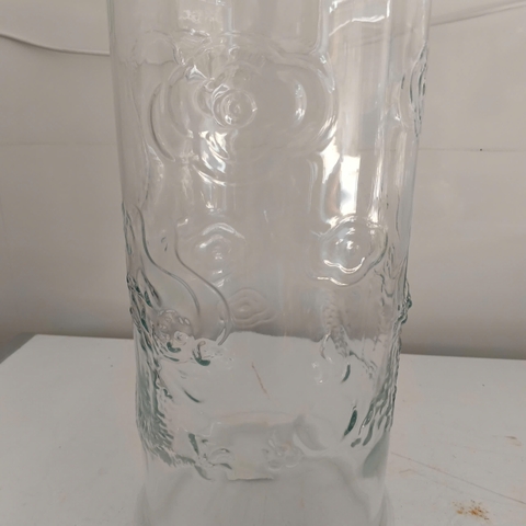 Bình thủy tinh ngâm rượu trụ rồng 10 lít