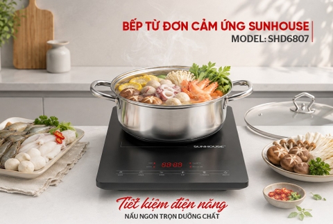 Bếp từ đơn cảm ứng Sunhouse SHD6807