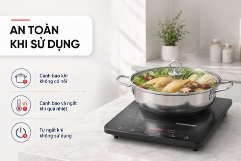 Bếp từ đơn cảm ứng Sunhouse SHD6807