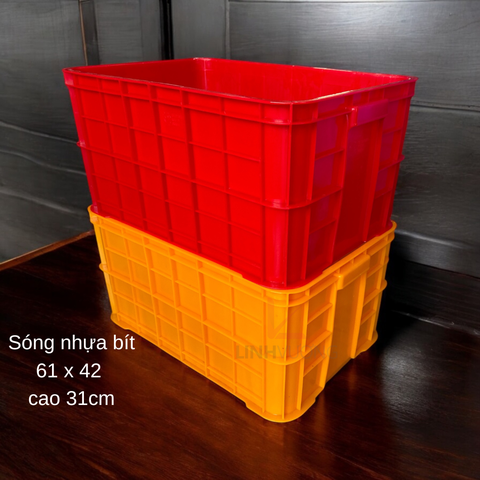 Sóng nhựa bít cao 31cm