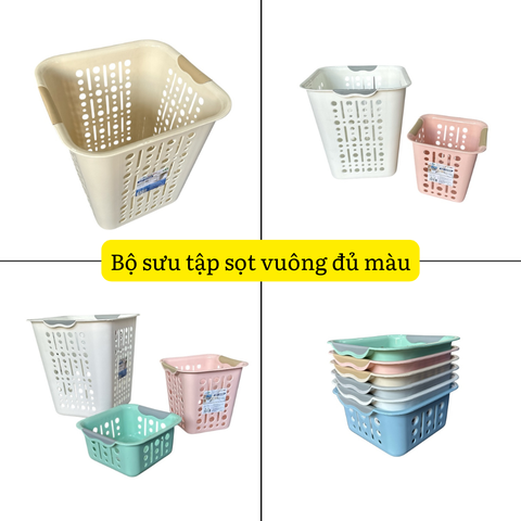 Sọt Nhựa Lục Sắc