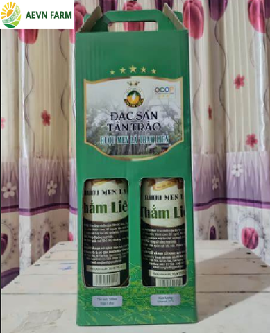 Rượu men lá Cặp 2 chai (0,5 lít x2)
