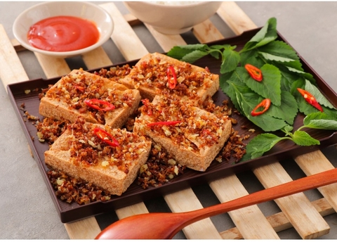 Tàu hủ chiên sả ớt