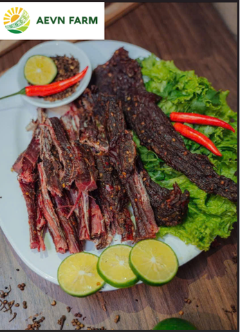 Thịt trâu sấy