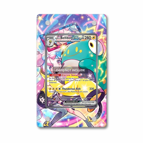Khung thiết Iono's Bellibolt ex 183-159 SIR SAR Journey Together bảo vệ thẻ bài - Extended Art Case for trading card Pokemon