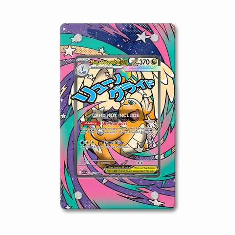 Khung thiết Mega Dragonite ex 271-217 Attack Rare Ascended Heroes bảo vệ thẻ bài - Extended Art Case for trading card Pokemon