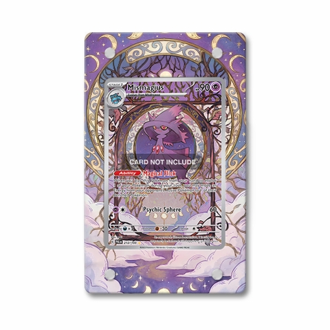 Khung thiết kế Mismagius 212-193 IR AR Paldea Evolved bảo vệ thẻ bài - Extended Art Case for trading card Pokemon