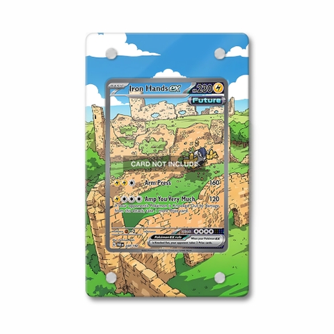 Khung thiết kế ron Hands ex 248-182 SIR SAR Paradox Rift bảo vệ thẻ bài - Extended Art Case for trading card Pokemon