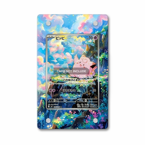 Khung thiết kế Clefairy AR IR Nihil Zero Perfect Order bảo vệ thẻ bài - Extended Art Case for trading card Pokemon
