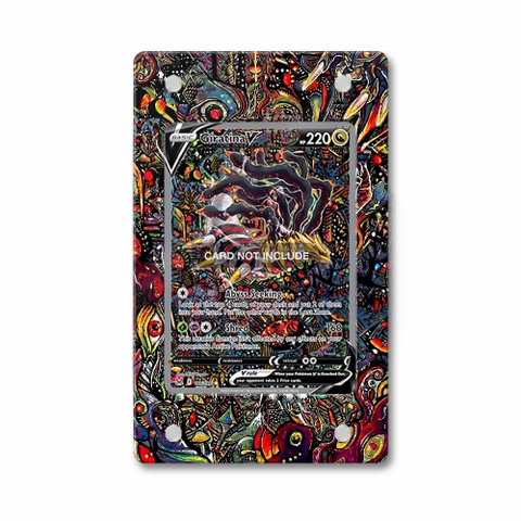 Khung thiết kế Giratina V 186-196 SIR SAR Lost Origin Alternate Art bảo vệ thẻ bài - Extended Art Case for trading card Pokemon