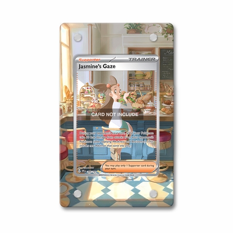 Khung thiết kế Jasmine's Gaze 245-191 SIR SAR Surging Sparks bảo vệ thẻ bài - Extended Art Case for trading card Pokemon