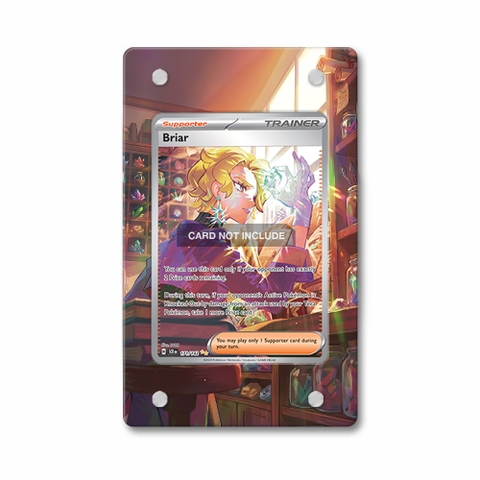 Khung thiết kế Briar 171-142 SIR SAR Stellar Crown bảo vệ thẻ bài - Extended Art Case for trading card Pokemon