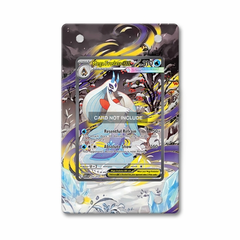 Khung thiết Mega Froslass ex 275-217 SIR SAR Ascended Heroes bảo vệ thẻ bài - Extended Art Case for trading card Pokemon
