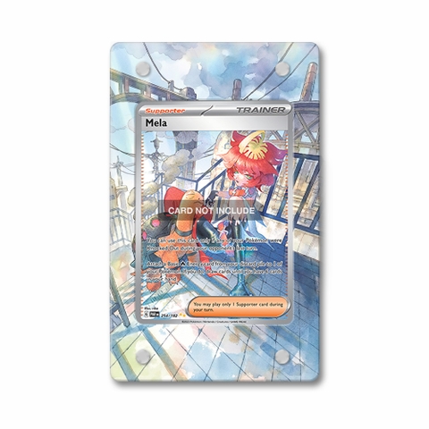 Khung thiết kế Mela 254-182 SIR SAR Paradox Rift bảo vệ thẻ bài - Extended Art Case for trading card Pokemon