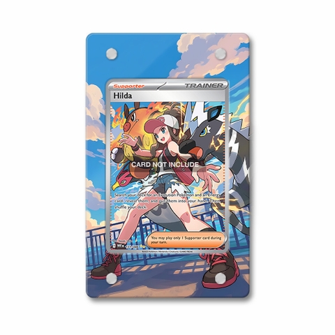 Khung thiết kế Hilda 171-086 SIR SAR White Flare bảo vệ thẻ bài - Extended Art Case for trading card Pokemon