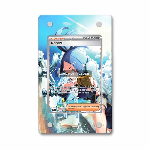 Khung thiết kế Dendra 266-193 SIR SAR Paldea Evolved bảo vệ thẻ bài - Extended Art Case for trading card Pokemon