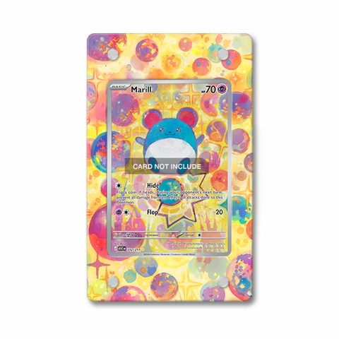 Khung thiết Marill 232-217 IR AR Ascended Heroes bảo vệ thẻ bài - Extended Art Case for trading card Pokemon