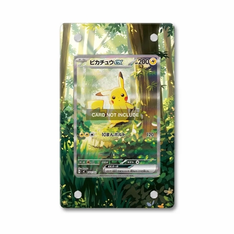 Khung thiết Pikachu ex 276-217 SIR SAR Ascended Heroes bảo vệ thẻ bài - Extended Art Case for trading card Pokemon
